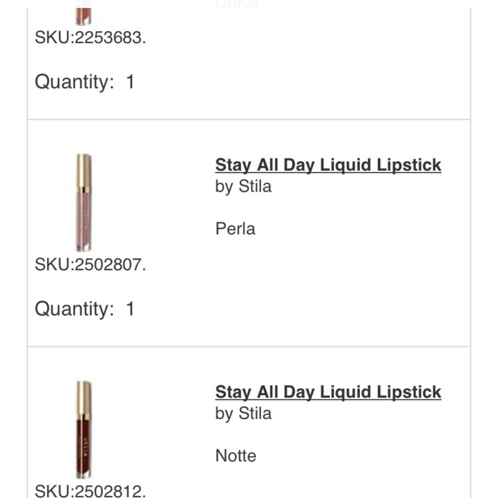 (5) NEW Stila Stay All Day Liquid Lipsticks Bundle - Picture 8 of 8